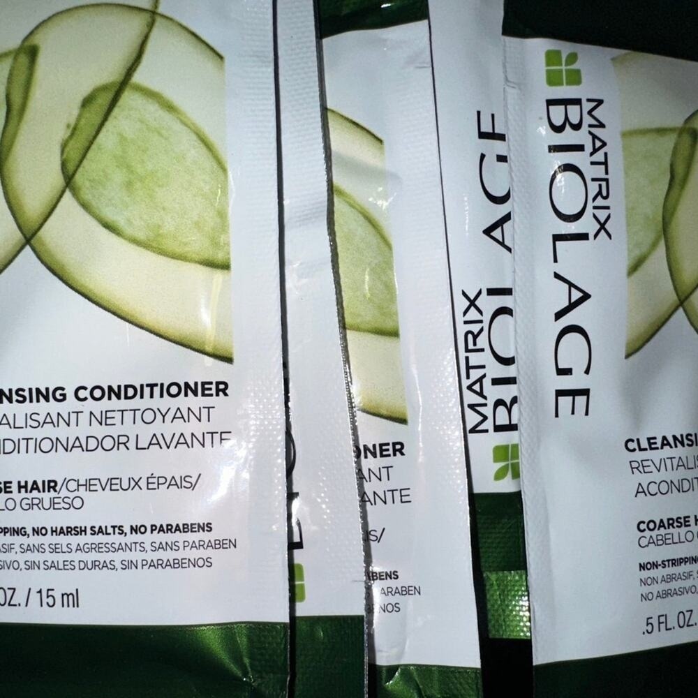 matrix biolage coarse CLEANSING‎ CONDITIONER sample travel